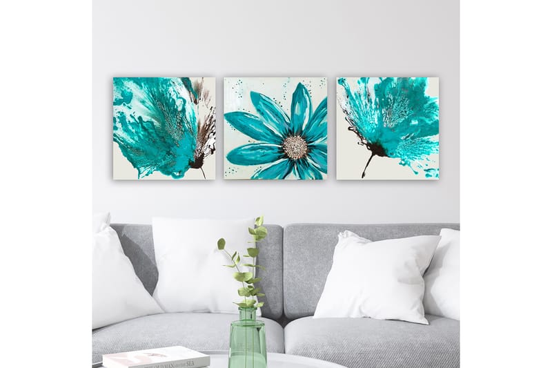 CANVASTAVLA VP Italy 3-pack Flerfärgad 30x30 cm - Inredning & dekor - Tavlor & konst - Canvastavla
