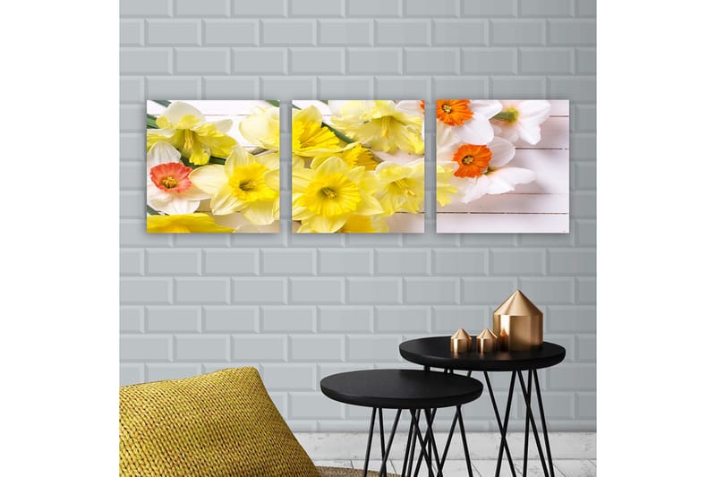 CANVASTAVLA VP Italy 3-pack Flerfärgad 30x30 cm - Inredning & dekor - Tavlor & konst - Canvastavla