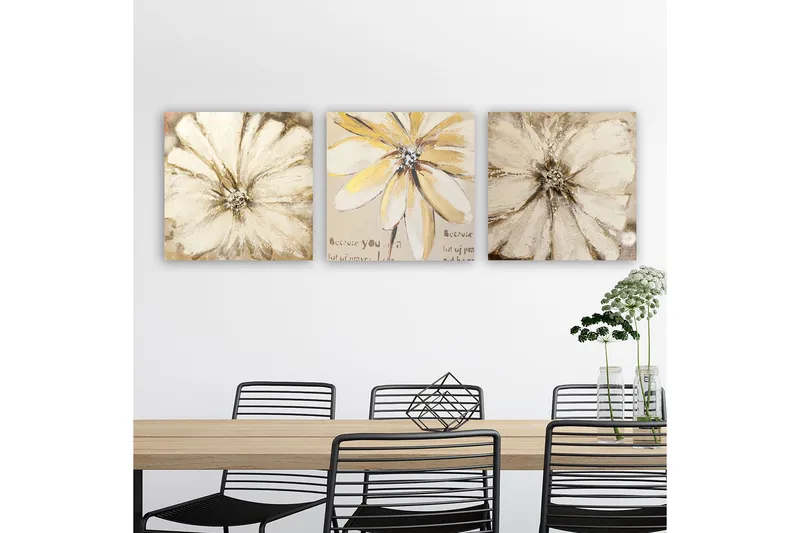 Canvastavla VP Italy 3-pack Flerfärgad - 30x30 cm - Inredning & dekor - Tavlor & konst - Canvastavla