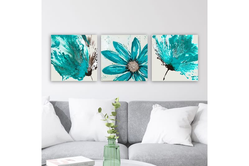 Canvastavla VP Italy 3-pack Flerfärgad - 30x30 cm - Inredning & dekor - Tavlor & konst - Canvastavla