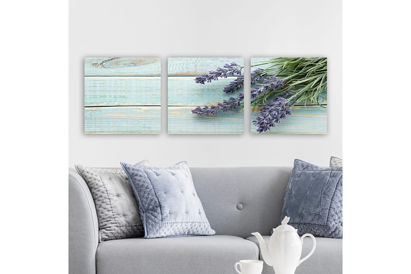 Canvastavla VP Italy 3-pack Flerfärgad - 30x30 cm - Inredning & dekor - Tavlor & konst - Canvastavla