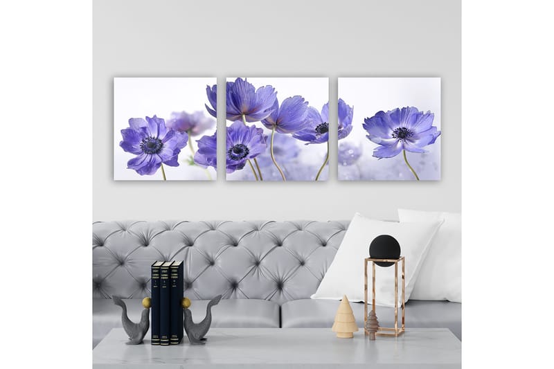 Canvastavla VP Italy 3-pack Flerfärgad - 30x30 cm - Inredning & dekor - Tavlor & konst - Canvastavla