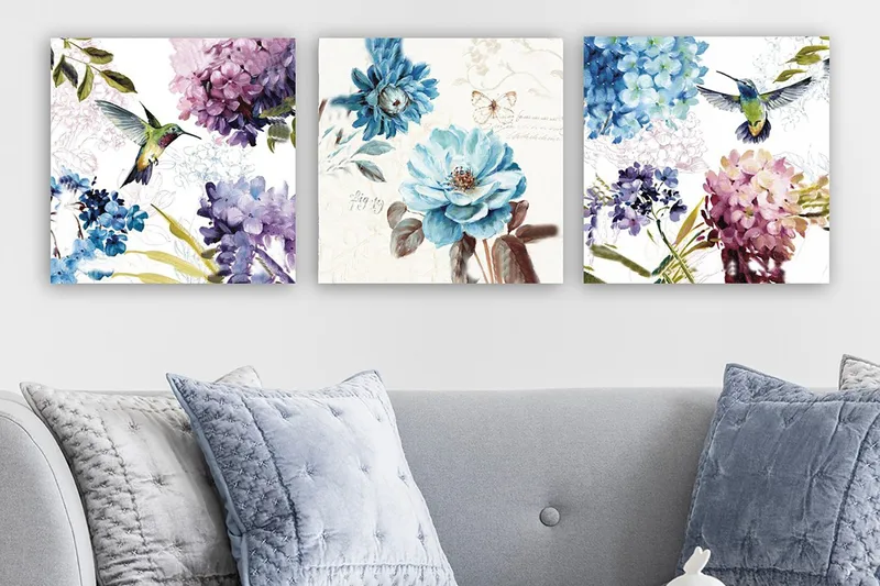 Canvastavla VP Italy 3-pack Flerfärgad - 30x30 cm - Inredning & dekor - Tavlor & konst - Canvastavla