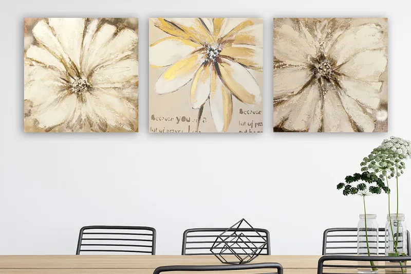 Canvastavla VP Italy 3-pack Flerfärgad, 30x30 cm