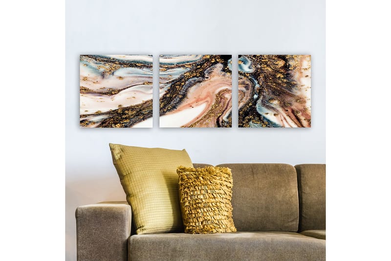 CANVASTAVLA VP Spain 3-pack Flerfärgad 30x30 cm - Inredning & dekor - Tavlor & konst - Canvastavla