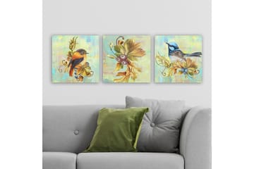 CANVASTAVLA VP Spain 3-pack Flerfärgad 30x30 cm - Inredning & dekor - Tavlor & konst - Canvastavla