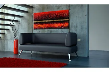 Canvastavla Vulkan utbrott 100x40 cm - Artgeist sp. z o. o. - Inredning & dekor - Tavlor & konst - Canvastavla