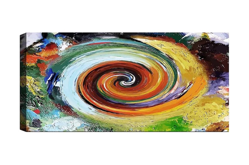 CANVASTAVLA YTY Abstract & Fractals Flerfärgad 120x50 cm - Inredning & dekor - Tavlor & konst - Canvastavla