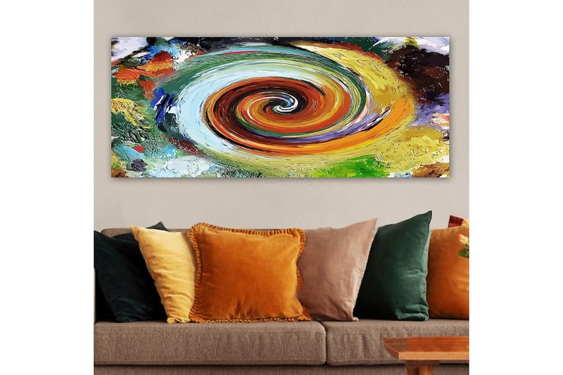 CANVASTAVLA YTY Abstract & Fractals Flerfärgad 120x50 cm - Inredning & dekor - Tavlor & konst - Canvastavla