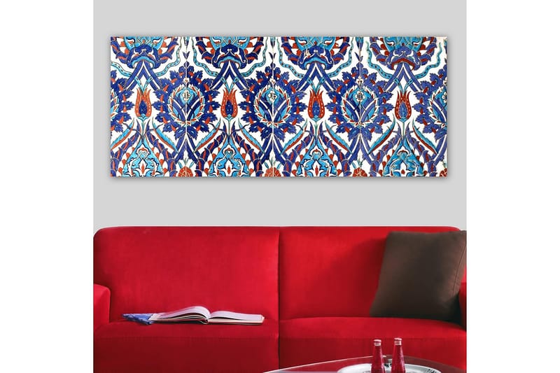 CANVASTAVLA YTY Abstract & Fractals Flerfärgad 120x50 cm - Inredning & dekor - Tavlor & konst - Canvastavla