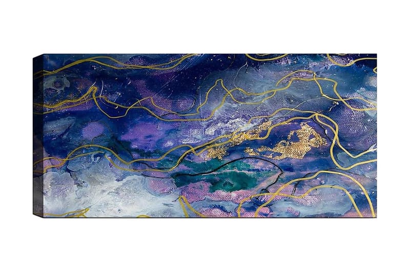 CANVASTAVLA YTY Abstract & Fractals Flerfärgad 120x50 cm - Inredning & dekor - Tavlor & konst - Canvastavla