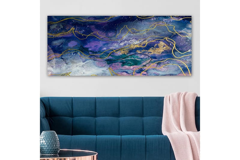 CANVASTAVLA YTY Abstract & Fractals Flerfärgad 120x50 cm - Inredning & dekor - Tavlor & konst - Canvastavla