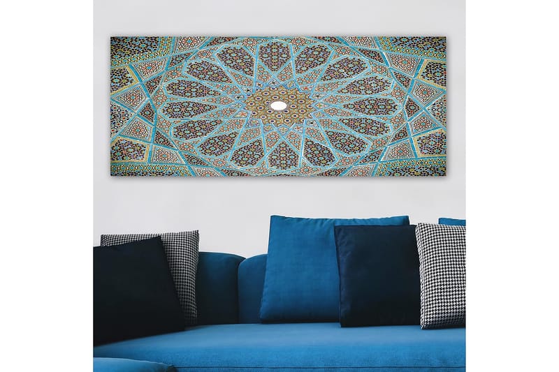 CANVASTAVLA YTY Abstract & Fractals Flerfärgad 120x50 cm - Inredning & dekor - Tavlor & konst - Canvastavla