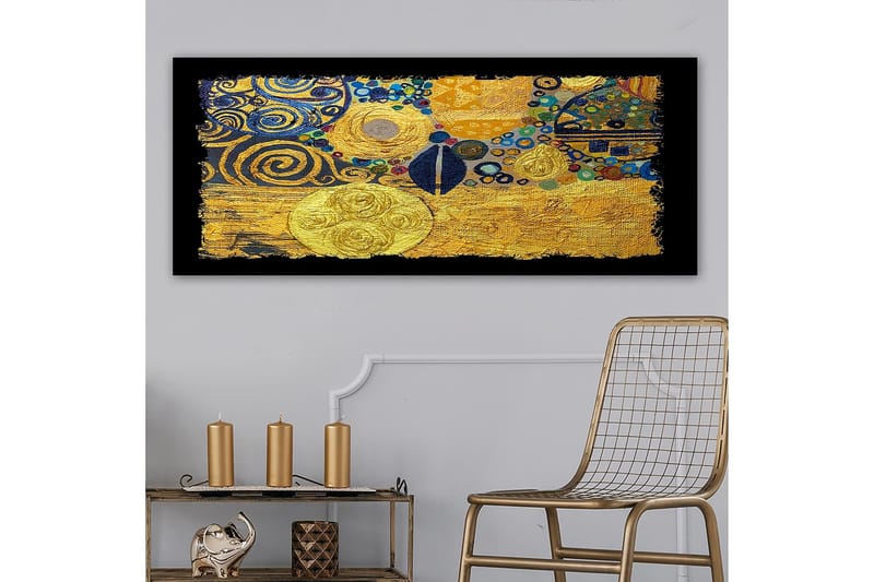 CANVASTAVLA YTY Abstract & Fractals Flerfärgad 120x50 cm - Inredning & dekor - Tavlor & konst - Canvastavla