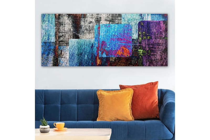 CANVASTAVLA YTY Abstract & Fractals Flerfärgad 120x50 cm - Inredning & dekor - Tavlor & konst - Canvastavla