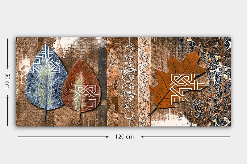 CANVASTAVLA YTY Abstract & Fractals Flerfärgad 120x50 cm - Inredning & dekor - Tavlor & konst - Canvastavla