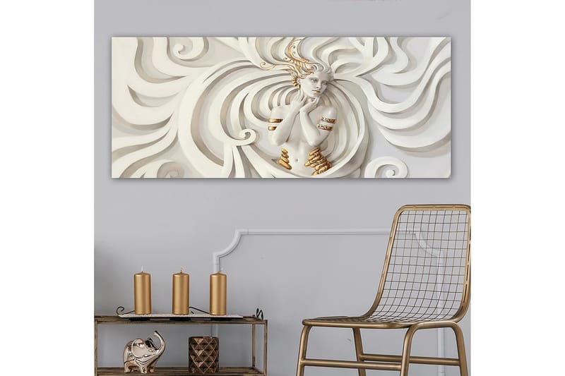 CANVASTAVLA YTY Abstract & Fractals Flerfärgad 120x50 cm - Inredning & dekor - Tavlor & konst - Canvastavla