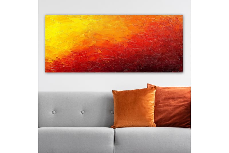 CANVASTAVLA YTY Abstract & Fractals Flerfärgad 120x50 cm - Inredning & dekor - Tavlor & konst - Canvastavla