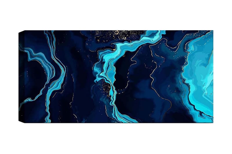 CANVASTAVLA YTY Abstract & Fractals Flerfärgad 120x50 cm - Inredning & dekor - Tavlor & konst - Canvastavla
