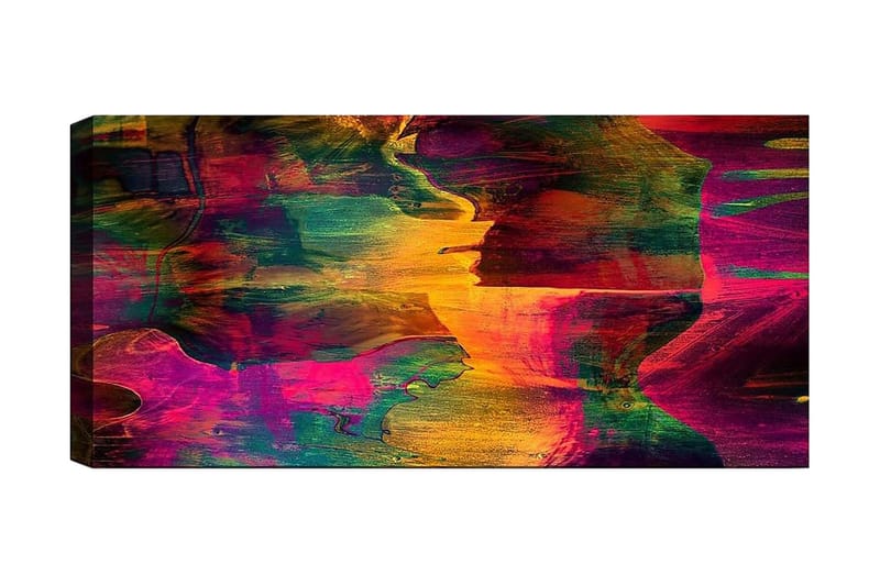 CANVASTAVLA YTY Abstract & Fractals Flerfärgad 120x50 cm - Inredning & dekor - Tavlor & konst - Canvastavla