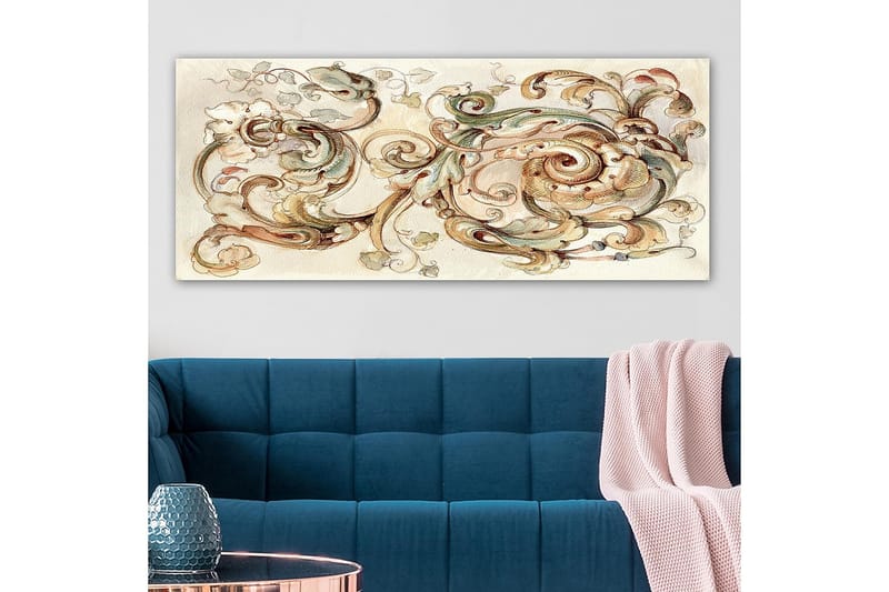 CANVASTAVLA YTY Abstract & Fractals Flerfärgad 120x50 cm - Inredning & dekor - Tavlor & konst - Canvastavla