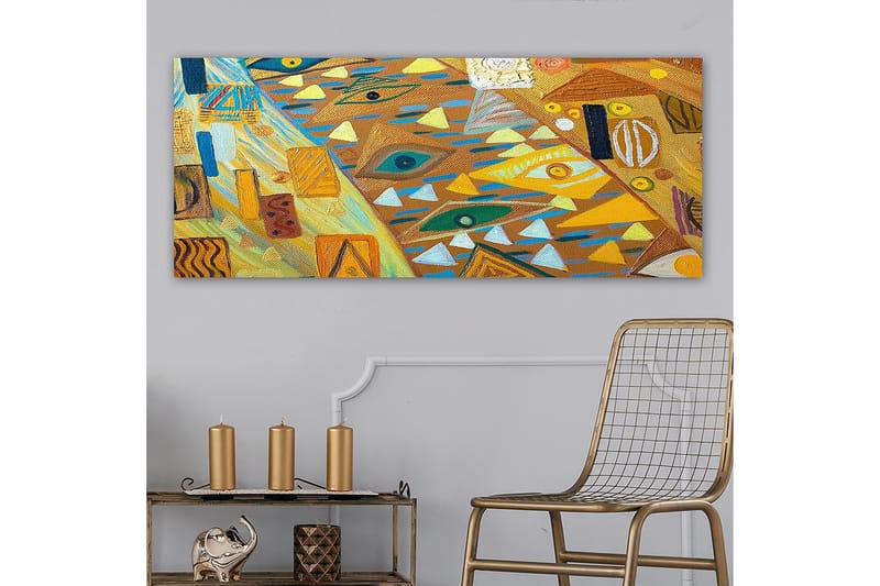 CANVASTAVLA YTY Abstract & Fractals Flerfärgad 120x50 cm