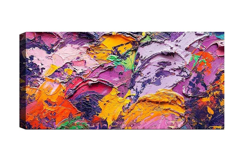 CANVASTAVLA YTY Abstract & Fractals Flerfärgad 120x50 cm