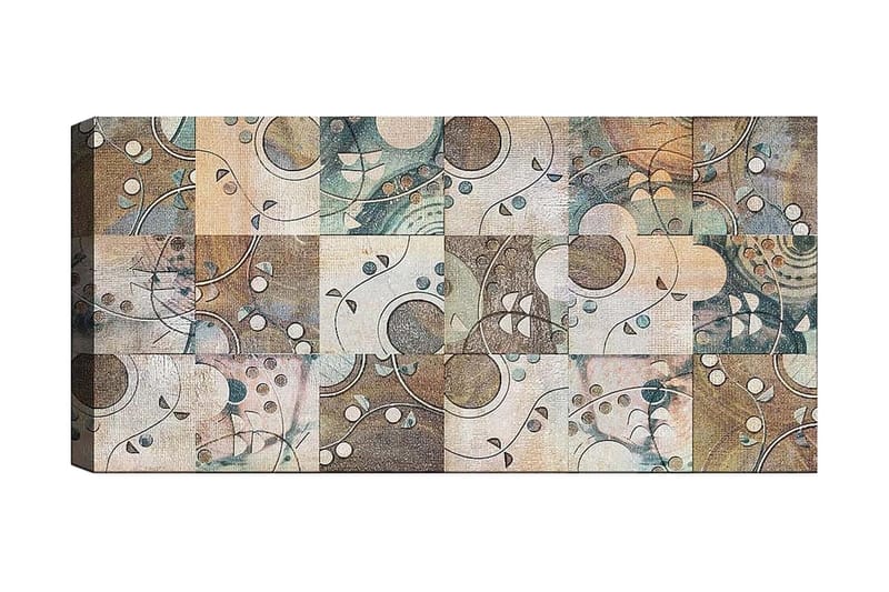CANVASTAVLA YTY Abstract & Fractals Flerfärgad 120x50 cm