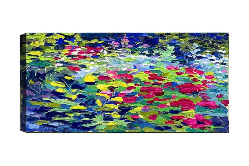 CANVASTAVLA YTY Abstract & Fractals Flerfärgad 120x50 cm - Inredning & dekor - Tavlor & konst - Canvastavla