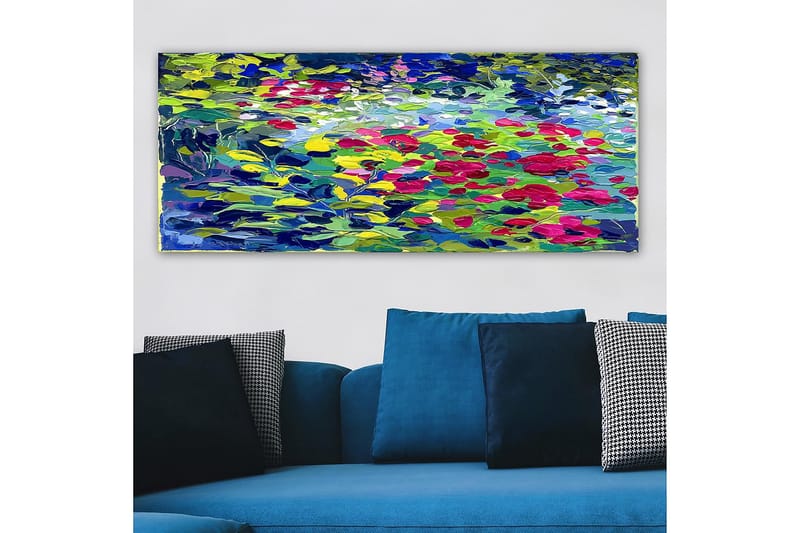 CANVASTAVLA YTY Abstract & Fractals Flerfärgad 120x50 cm - Inredning & dekor - Tavlor & konst - Canvastavla