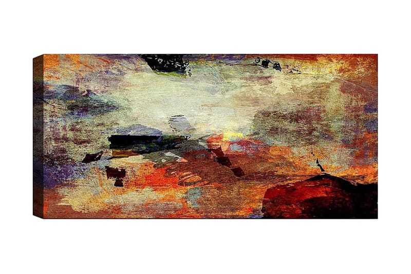 CANVASTAVLA YTY Abstract & Fractals Flerfärgad 120x50 cm - Inredning & dekor - Tavlor & konst - Canvastavla