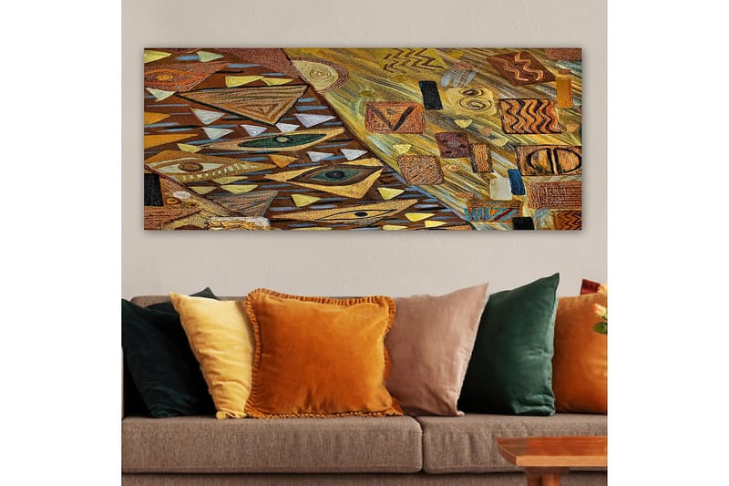 CANVASTAVLA YTY Abstract & Fractals Flerfärgad 120x50 cm - Inredning & dekor - Tavlor & konst - Canvastavla