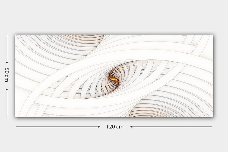 CANVASTAVLA YTY Abstract & Fractals Flerfärgad 120x50 cm - Inredning & dekor - Tavlor & konst - Canvastavla