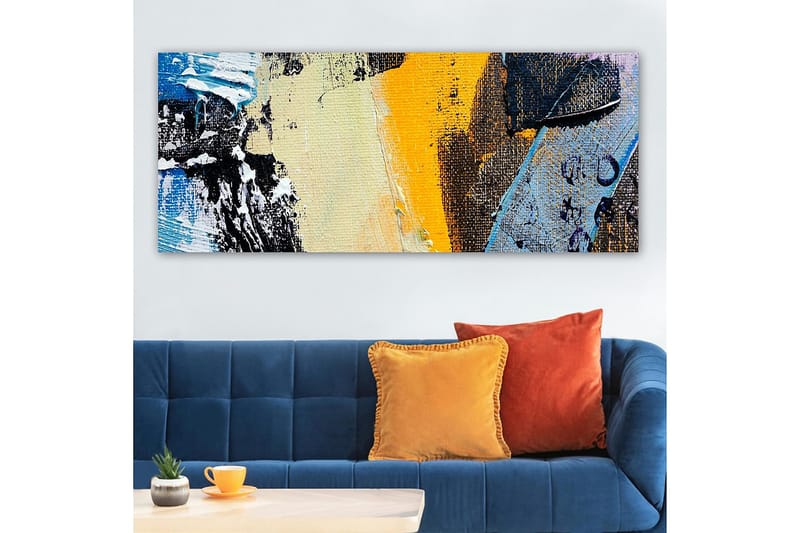 CANVASTAVLA YTY Abstract & Fractals Flerfärgad 120x50 cm - Inredning & dekor - Tavlor & konst - Canvastavla