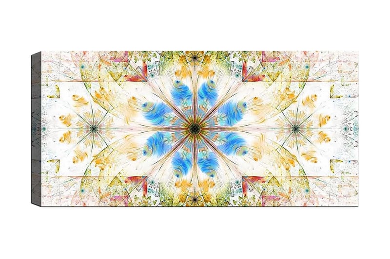 CANVASTAVLA YTY Abstract & Fractals Flerfärgad 120x50 cm - Inredning & dekor - Tavlor & konst - Canvastavla