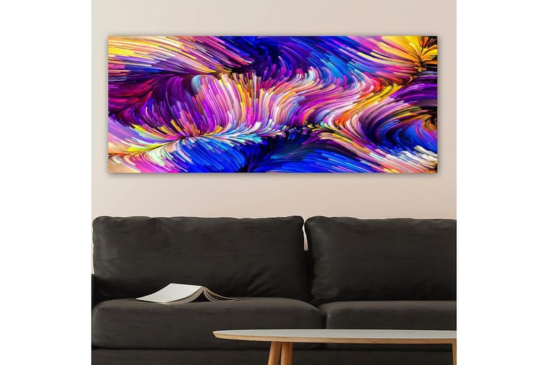 CANVASTAVLA YTY Abstract & Fractals Flerfärgad 120x50 cm - Inredning & dekor - Tavlor & konst - Canvastavla