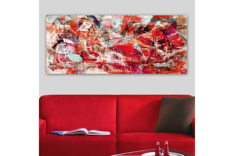 CANVASTAVLA YTY Abstract & Fractals Flerfärgad 120x50 cm - Inredning & dekor - Tavlor & konst - Canvastavla