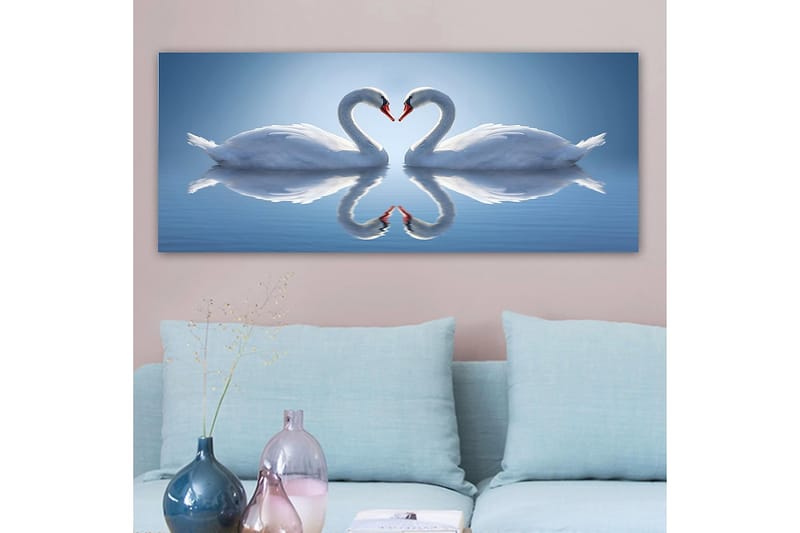 CANVASTAVLA YTY Abstract & Fractals Flerfärgad 120x50 cm - Inredning & dekor - Tavlor & konst - Canvastavla