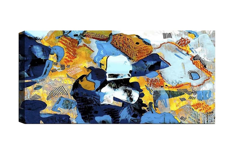 CANVASTAVLA YTY Abstract & Fractals Flerfärgad 120x50 cm
