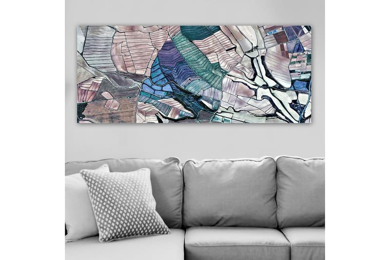 CANVASTAVLA YTY Abstract & Fractals Flerfärgad 120x50 cm - Canvastavla