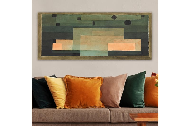 CANVASTAVLA YTY Abstract & Fractals Flerfärgad 120x50 cm - Inredning & dekor - Tavlor & konst - Canvastavla