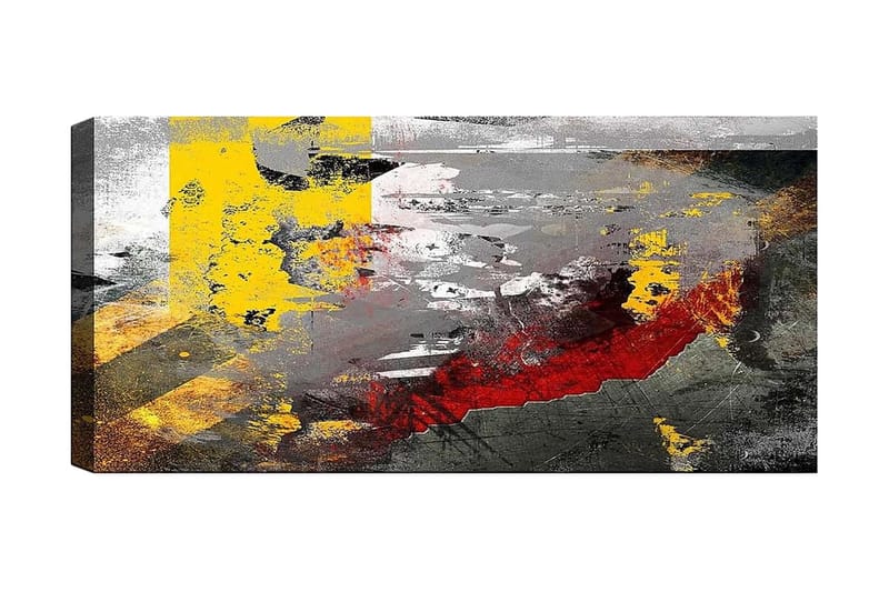 CANVASTAVLA YTY Abstract & Fractals Flerfärgad 120x50 cm - Inredning & dekor - Tavlor & konst - Canvastavla