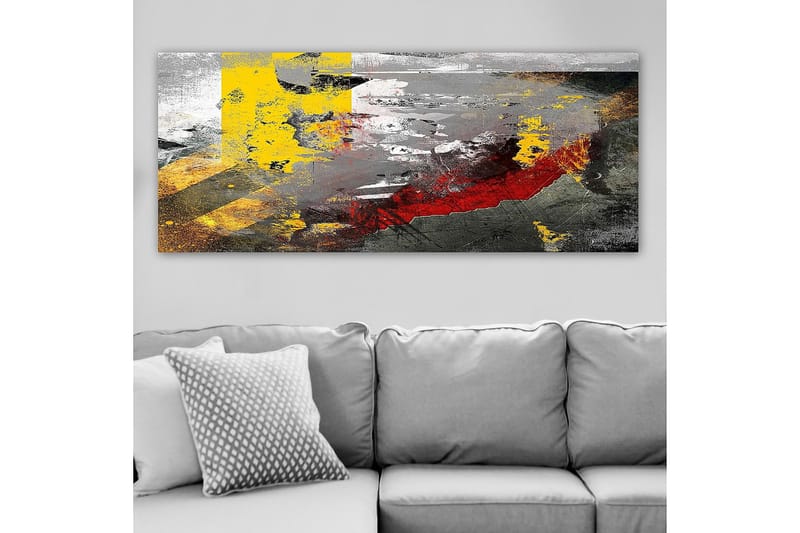 CANVASTAVLA YTY Abstract & Fractals Flerfärgad 120x50 cm - Inredning & dekor - Tavlor & konst - Canvastavla