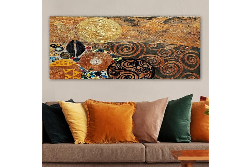 CANVASTAVLA YTY Abstract & Fractals Flerfärgad 120x50 cm - Inredning & dekor - Tavlor & konst - Canvastavla