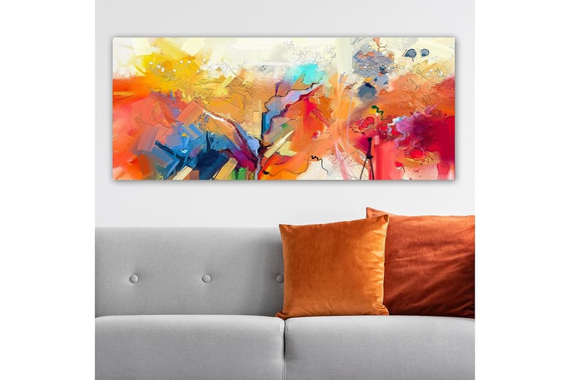 CANVASTAVLA YTY Abstract & Fractals Flerfärgad 120x50 cm - Inredning & dekor - Tavlor & konst - Canvastavla