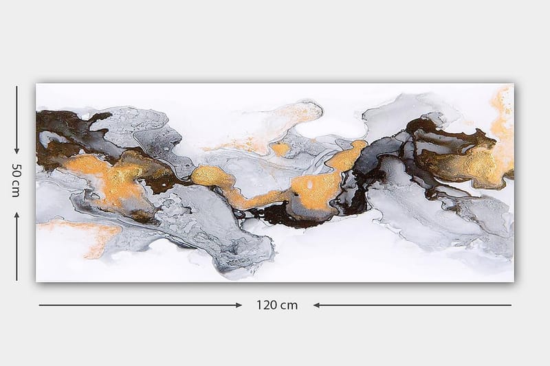 CANVASTAVLA YTY Abstract & Fractals Flerfärgad 120x50 cm - Inredning & dekor - Tavlor & konst - Canvastavla