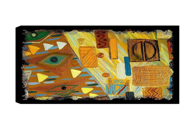 CANVASTAVLA YTY Abstract & Fractals Flerfärgad 120x50 cm - Inredning & dekor - Tavlor & konst - Canvastavla