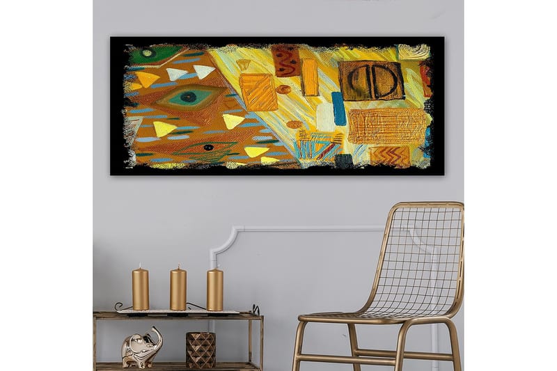CANVASTAVLA YTY Abstract & Fractals Flerfärgad 120x50 cm - Inredning & dekor - Tavlor & konst - Canvastavla