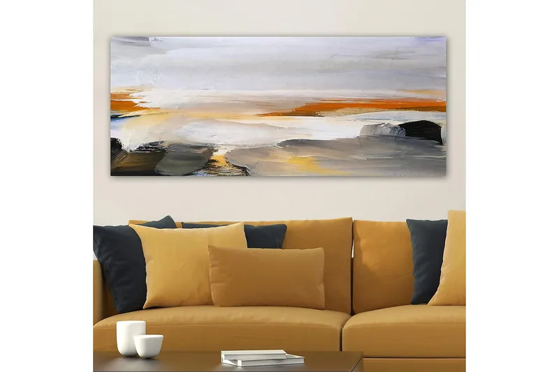 Canvastavla YTY Abstract & Fractals Flerfärgad - 120x50 cm - Inredning & dekor - Tavlor & konst - Canvastavla