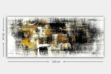 Canvastavla YTY Abstract & Fractals Flerfärgad - 120x50 cm - Inredning & dekor - Tavlor & konst - Canvastavla